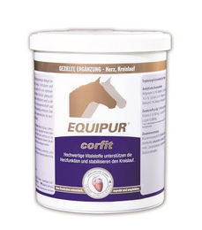 Equipur corfit Pellets Nahrungsergänzung für Pferde mit Vitalstoffen zur Unterstützung der Herzfunktion 1 kg - 1 kg – Bild 1 von 4