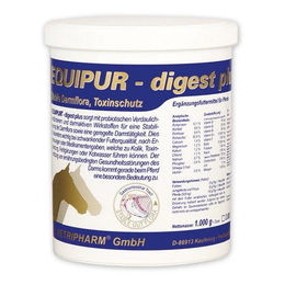 Equipur Digest Plus Ergänzungsfutter Pellets für die Verdauung 1 kg - 1 kg – Bild 1 von 8