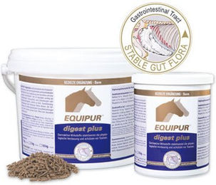 Produktbild von Equipur Digest Plus Ergänzungsfutter zur Unterstützung der Verdauung und des Magen-Darm-Traktes