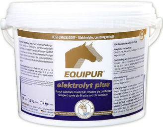 Produktbild von Equipur Elektrolyt Plus Ergänzungsfutter für Pferde 1000g
