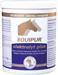 Equipur Elektrolyt Plus Pulver für Pferde 1 kg – Bild 1 von 7