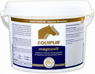 Produktbild von Equipur Magnovit Ergänzungsfutter zur Beruhigung für Sport und Leistung 1000g