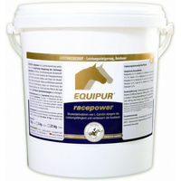 Produktbild von Equipur Racepower Pferdefutter mit Leber für den Muskelaufbau 1000g