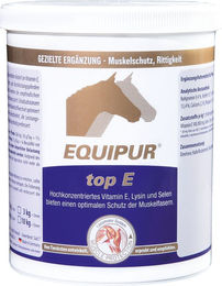 Equipur Top E Ergänzungsfuttermittel für Pferde zur Unterstützung des Muskelstoffwechsels mit Vitamin E und Selen 1 kg - 1 kg – Bild 1 von 9