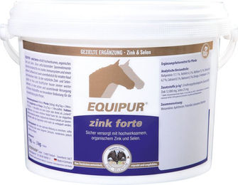 Equipur Zink Forte Pellets zur Nahrungsergänzung für Pferde mit Zink und Selen 3 kg - 3 kg – Bild 1 von 6