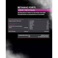 Produktbild von Equistro Betamag Forte Ergänzungsfuttermittel für Pferde mit Magnesium und Zink 1L - 1 l