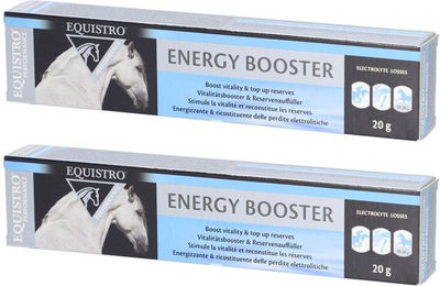 Produktbild von Equistro Energy Booster Paste zur Unterstützung des Muskelaufbaus für Pferde 1000g