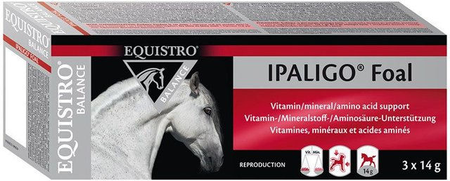 Equistro Ipaligo Foal Paste Vitamine und Mineralstoffe für Fohlen und Aufzucht 3x14 g - 3 x 14 g – Bild 1 von 2