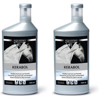 Produktbild von Equistro Kerabol Haut-Fell-Supplement für Pferde als Flüssigkeit