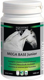 Produktbild von Equistro Mega Base Junior Ergänzungsfutter für Fohlen und Aufzucht zur Unterstützung von Gelenken und Knochen