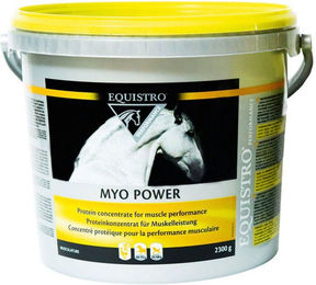 Produktbild von Equistro Myo Power Nahrungsergänzung Pulver für den Muskelaufbau bei Pferden 1000g
