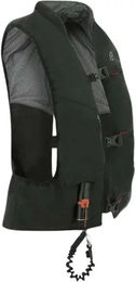 Produktbild von Equithème Air2 Airbag-Weste für Kinder in Schwarz Größe S nach NF S72-800-2022