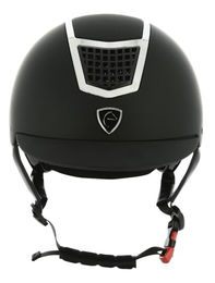 Equithème Airy Reithelm für Damen Silber Schwarz Größe 56-58 – Bild 1 von 5
