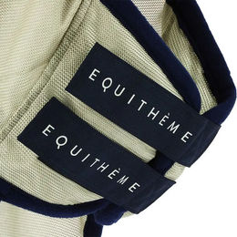 Equithème Aquafly Pferde-Mückenmaske 2 in 1 Beige Größe S – Bild 1 von 2