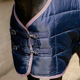 Equithème Aztec Stalldecke für Pferde aus Polyester in Blau Bunt Größe 6'3 – Bild 1 von 2