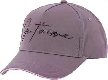 Produktbild von Equithème Baseball Kappe Je t'aime-Aude in Rosa aus Stoff für Unisex