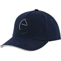 Produktbild von Equithème Baseballkappe Je t'aime Ponytail für Damen in Blau