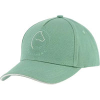 Produktbild von Equithème Baseballkappe Je t'aime Ponytail für Damen in Grün