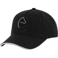 Produktbild von Equithème Baseballmütze Je t'aime Ponytail für Damen in Schwarz