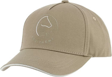 Produktbild von Equithème Baseballmütze Je t'aime Ponytail Unisex in Braun und Beige