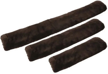 Equithème Bauchgurtschoner Teddy Braun 80 cm – Bild 1 von 3