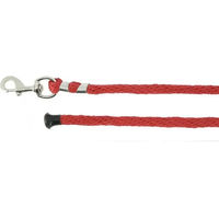 Produktbild von Equithème Befestigungsleine Soft in Rot aus Kunststoff