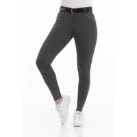 Produktbild von Equithème Belinda Damen-Reithose mit Mid Grip aus Baumwolle Grau Größe 42