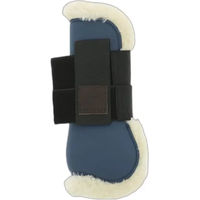 Produktbild von Equithème Boa Gamaschen für Pferde aus Neopren in Blau
