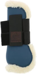 Produktbild von Equithème Boa Gamaschen für Pferde aus Neopren in Blau