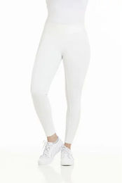 Equithème Brigitte Turnierreithose für Damen mit Silikonboden in Weiß Größe 38 – Bild 1 von 6