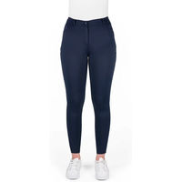 Produktbild von Equithème Capucine Reithose Damen Full Grip Blau Größe 40