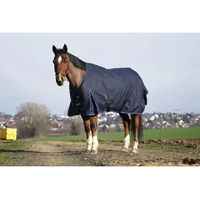 Produktbild von Equithème Classic 1200D Outdoor-Decke für Pferde Blau aus Polyester 0g
