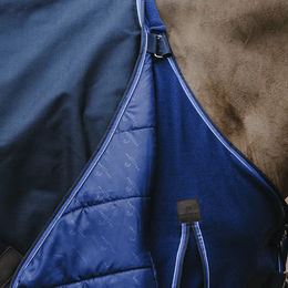 Equithème Classic 1200D Outdoor-Decke für Pferde in Blau – Bild 1 von 2