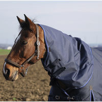 Produktbild von Equithème Classic 600D Halsteil für Pferde in Blau aus Polyester