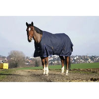 Produktbild von Equithème Classic Outdoor-Decke aus Nylon in Blau