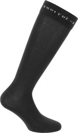 Produktbild von Equithème Classic Reitsocken aus Baumwolle Unisex Größe 39/41 Grau Schwarz