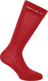 Produktbild von Equithème Classic Reitsocken aus Baumwolle Unisex Rot Grösse 39/41