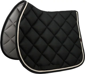 Produktbild von Equithème Classic Sattelunterlage für Pferde aus Polyester in Grau oder Schwarz