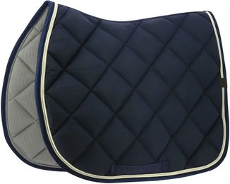 Equithème Classic Springschabracke für Warmblut in Marineblau – Bild 1 von 8