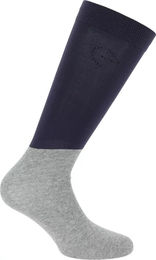 Produktbild von Equithème Compet JTM Reitsocken aus Baumwolle Blau Unisex Größe 31/35 2er Pack