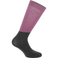 Produktbild von Equithème Compet JTM Reitsocken aus Baumwolle Unisex Lila Größe 31/35 2er Pack