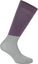 Produktbild von Equithème Compet JTM Reitsocken Unisex Lila Größe 31/35 Doppelpack