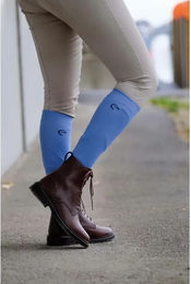 Produktbild von Equithème Compet Reitsocken aus Baumwolle Unisex Blau Grösse 36/41