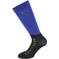 Produktbild von Equithème Compet Reitsocken Unisex aus Baumwolle Blau Bunt Größe 31/35