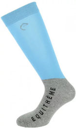 Produktbild von Equithème Compet Reitsocken Unisex aus Baumwolle Blau Bunt Größe 31/35