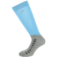 Produktbild von Equithème Compet Reitsocken Unisex aus Baumwolle Blau Bunt Größe 31/35