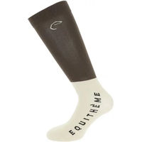 Produktbild von Equithème Compet Reitsocken Unisex aus Baumwolle Braun Größe 36/41
