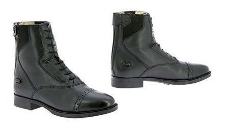 Equithème Confort Extreme Reitstiefel aus Leder Schwarz Größe 41 Unisex – Bild 1 von 2