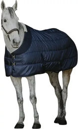 Equithème Confortech Stalldecke für Pferde aus Polyester in Blau – Bild 1 von 2