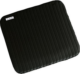 Equithème Cooldry Unterbandagen für Pferde Schwarz Fleece 44 x 30 cm – Bild 1 von 3